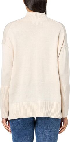 DKNY Women's Varsity Soft Trendy Warm Sweater in Saudi Arabia
