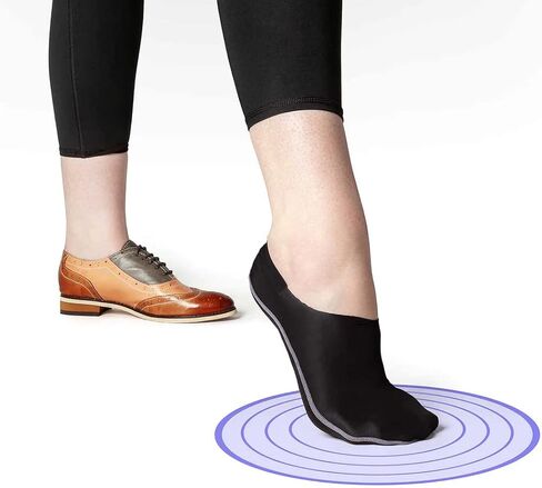 SHEEC Women's No Show Socks Lightweight for Heels, Loafers & Dress Shoes, Thin and Durable Nylon-Cotton, Non-Slip Guaranteed in Saudi Arabia