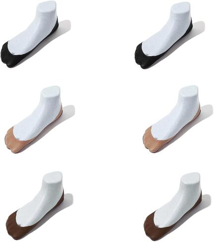 SHEEC Women's No Show Socks Lightweight for Heels, Loafers & Dress Shoes, Thin and Durable Nylon-Cotton, Non-Slip Guaranteed in Saudi Arabia