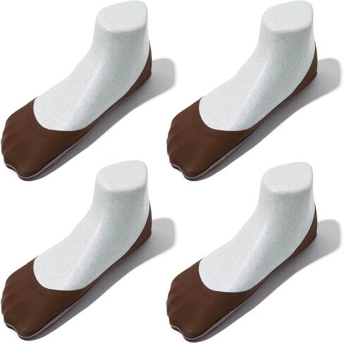 SHEEC Women's No Show Socks Lightweight for Heels, Loafers & Dress Shoes, Thin and Durable Nylon-Cotton, Non-Slip Guaranteed in Saudi Arabia