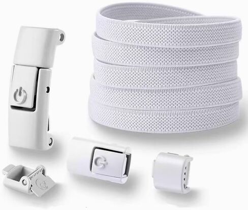 Elastic Shoe Laces,no tie shoelaces for adults & Kids,Suitable for sneakers shoes, casual shoes, boarding shoes in Saudi Arabia