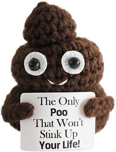 Funny Stuff,Emotional Support Crochet,Gag Gifts for Brother,Coworker,Sister,BFF,Friends,Parents,Teens,Farewell Gift for Coworkers,Funny Gifts,Home Office Decor(Gag) in Kuwait