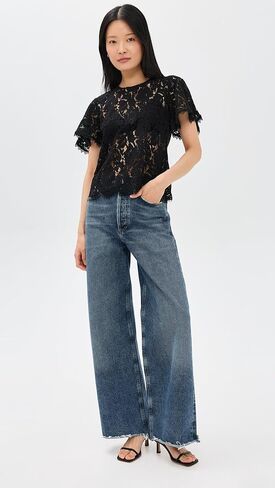 Generation Love Women's Cyndi Lace Top in Saudi Arabia