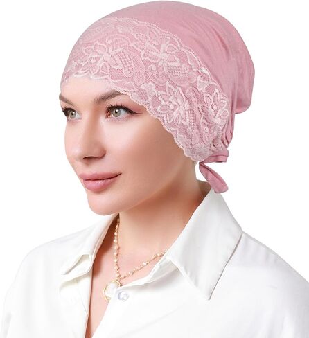 Muslim Hijab Undercap Women Underscarf Hijab Cap Islamic Turbans Scarf Inner Cap Eid Headscarf Hijab Bonnet in Saudi Arabia