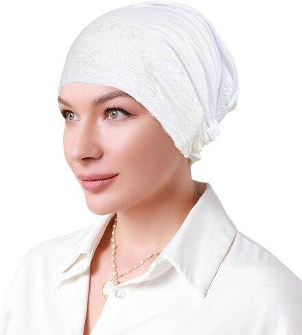 Muslim Hijab Undercap Women Underscarf Hijab Cap Islamic Turbans Scarf Inner Cap Eid Headscarf Hijab Bonnet in Saudi Arabia