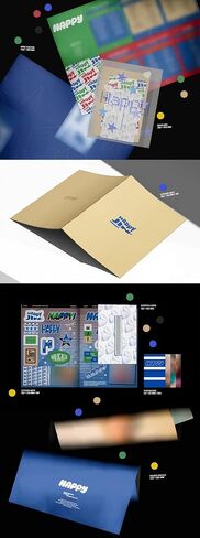 JIN Bts Album Happy 1st Solo Album (Standard - Navigate Version) in Saudi Arabia