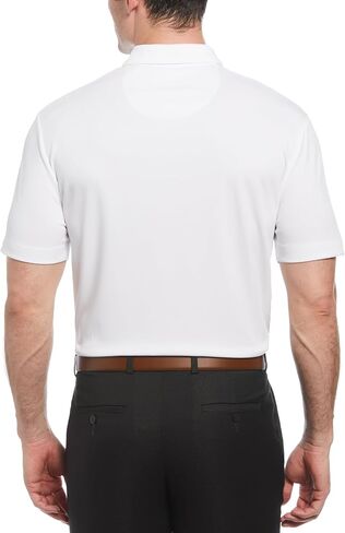 Perry Ellis Men's Men Short Short Sleeve Golf Polo ، حماية من أشعة الشمس الرطوبة ، Enducted Stretch (متوفرة في Big & Tall) in Saudi Arabia