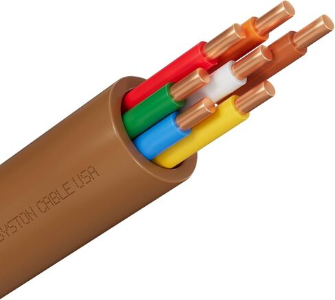 سلك كابل التحكم في التدفئة Syston 18/2 ترموستات HAVC، موصلات نحاسية صلبة 100% CL3R/FT4/CMR مصنفة ضمن قائمة UL/ETL، مقاومة للأشعة فوق البنفسجية RoHS للاستخدام في تطبيقات الجهد المنخفض في الأماكن المغلقة/الخارجية in Kuwait