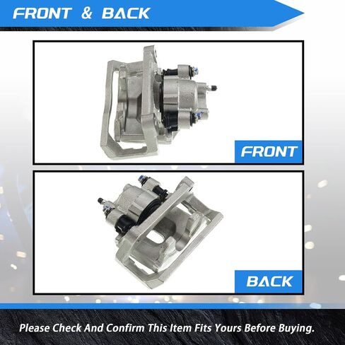 2PCS Rear Brake Caliper with Bracket for Chrysler Aspen 2007-2009,for Dodge Durango 2004-2009,for Dodge Ram 1500 PICKUP 2002-2010/ RAM 1500 2011-2018 5080566AA, 5179881AD, 18-B4837 in Saudi Arabia