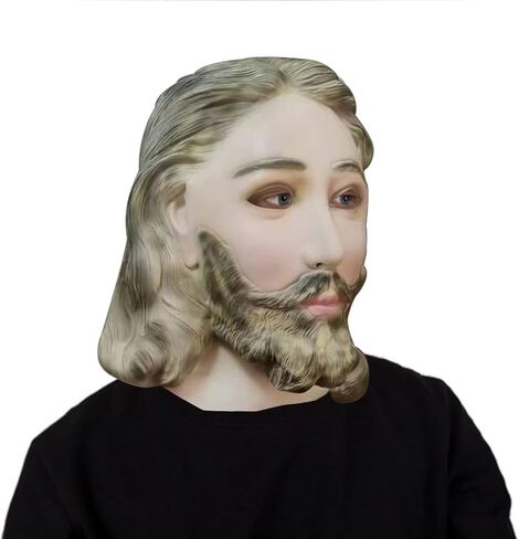 قناع الهالوين قناع زي يسوع أقنعة مضادة للمكاريات ، قناع القناع الواقعي للإنسان ، قناع تأثيري للبالغين in Kuwait