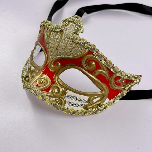 Masquerade Mask for Men - Classic Venetian Costume for Prom, Festivals, Party, Mardi Gras in Saudi Arabia