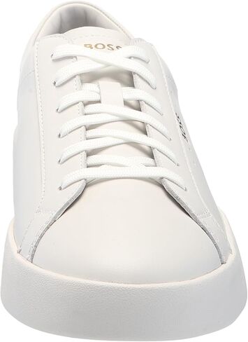 BOSS Men's Belwar Smooth Leather Low Top Sneaker in Kuwait