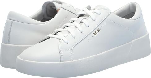 BOSS Men's Belwar Smooth Leather Low Top Sneaker in Kuwait