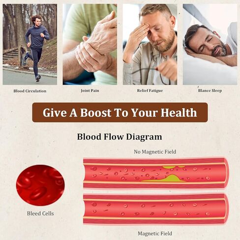 سوار النحاس الحيوي للرجال ، 99.99 ٪ سوار مغناطيسي نحاسي نقي مع 3500 مغناطيس غاوس ، هدية مجوهرات الرجال القابلة للتعديل in Kuwait