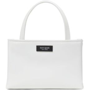 kate spade new york SAM ICON KSNYL Mini Tote, White Dove
