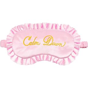 Calm Down Sleep Mask Pink Singer Merch Blindfold Eye Mask Travel Mask Eyeshade for Sleep Over Slumber Pajama Party Supplies Birthday Easter Gifts for Boys Girls Men Women
