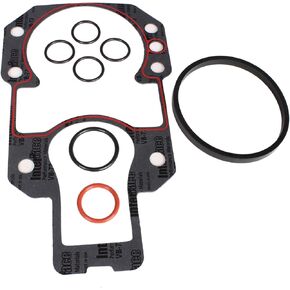 Outboard Engine 27-94996Q2 27-64818A3 27-94996T2 Outdrive Mounting Gasket Set for Mercury MerCruiser Quicksilver R MR and Alpha Gen I and II Drives Sterndrive, fit Sierra 18-2619-1 18-2743
