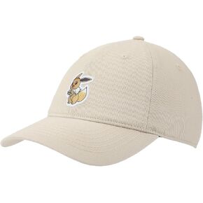 Pokémon Eevee Printed Patch Sand Unstructured Baseball Cap