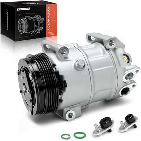 A-Premium Air Conditioner AC Compressor with Clutch Compatible with Fiat 500L 2014-2020, 124 Spider 2017-2020