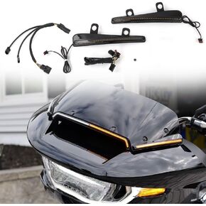 Motorcycle Side Windshield fairings Turn Signal For Harley Touring Road Glide FLTRX 2024 2025,CVO Road Glide ST FLTRXSTSE 2024 2025,FLTRXSE 2023 2024 2025