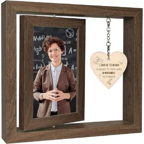 A Teacher Takes A Hand Opens A Mind & Touches A Heart Picture Frame Gift - Teacher Gifts for Women, Display Two 4x6