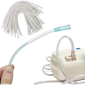 10 Pack Oxygen Tube Support Crimp Straightener, Oxygen Tubing Support for Portable Oxygen Concentrator Oxygen Tank Oxygen Hose Nasal Cannula Oxygen Tubing Accessories Grey