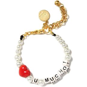 Love You Mucho Pearl Bracelet