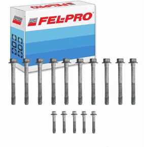 Cylinder Head Bolt Set compatible with Chevrolet Silverado 1500 4.8L 5.3L 6.0L 6.2L V8 2007-2013