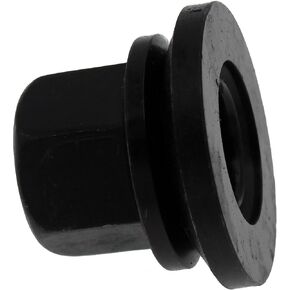 Dorman 611-296 Wheel Nut 9/16-18 Flanged Flat Face - 15/16 Hex, 1-1/8 Length Compatible with Select Dodge / Ram Models, 10 Pack