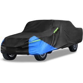 X AutoHaux Truck Care لـ Jeep Gladiator JT 2020-2024 في الهواء الطلق مقاوم للماء أشعة أمطار غبار الحماية من الثلج الأسود الأزرق