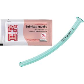 Ever Ready First Aid Nasopharyngeal Airway (NPA) with Packet of Lubricant Jelly 3g (1 Pack)
