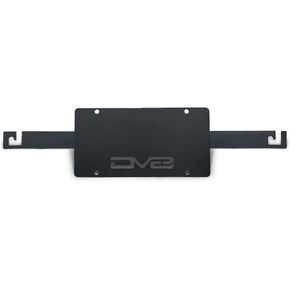 Capable Bumper Front License Plate Mount for The 2021-2024 Ford Bronco | Relocates License Plate Below The Grille | Fits The Factory Capable Steel Front Bumper ONLY | Removes in Minutes for Trail Use