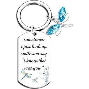 Dragonfly Gifts For Women Dragonfly Keychain Bereavement Gifts Loss Of Mother Condolence Sympathy Gift for Loss Of Mom Dad Daughter Grandmother Sister Grieving