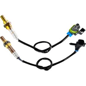2Pcs Oxygen O2 Sensor 234-4242 234-4251, Automotive Replacement 02 Sensors Upstream Downstream Compatible with Chevrolet/Chevy for Equinox 2.4L 2010 2011 2012 2013 2014, for GMC/Terrain 2.4L