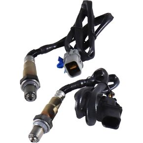 2Pcs Oxygen Sensor Upstream and Downstream 234-5055 234-4568 O2 Sensor Compatible with Hyundai Accent 12-17 & for Veloster 12-17 & for Kia Rio 12-18 & for Soul 12-17 1.6L