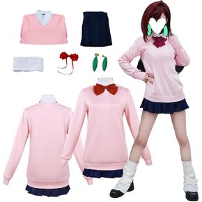 Ayase Cosplay Costume Dandadan Cosplay Ayase Cosplay Outfit Dandadan Guil Supit Party Halloween Party