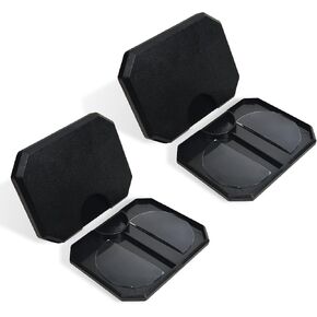2 Pack Stick On Bifocal Lenses for Sunglasses, Convert Eyewear Into Magnified Readers, Reusable No Water Required