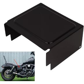 غطاء البطارية الأسود يناسب Harley Davidson 1997-2005 Dyna Super Glide Wide Ride Rider Sport 1997-2003 Sportster XL1200 Sport XL 1200 Custom 883 Hugger XL883 66718-01