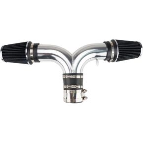 Torchbeam Cold Air Intake Filters System Kits Fit for Ram 1500 2003-2008, Durango 2004-2009 5.7L, Aspen 2007-2008 5.7L, Aluminum Filter System Replacement Black