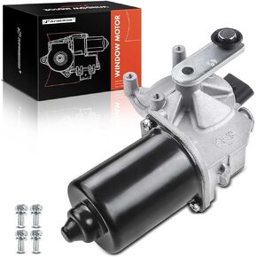 A-Premium Front Windshield Wiper Motor Compatible with BMW X1 2012 2013 2014 2015, Sport Utility, 4-Pin, Replace OE# 61612990025