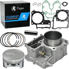 Tupo 498cc 92mm Cylinder Piston Ring Gasket Top End Rebuild Kit Compatible with Honda Foreman Fourtrax Rubicon 500 Gpscape TRX500 TRX500FA TRX500FGA TRX500FPA 2001-2014