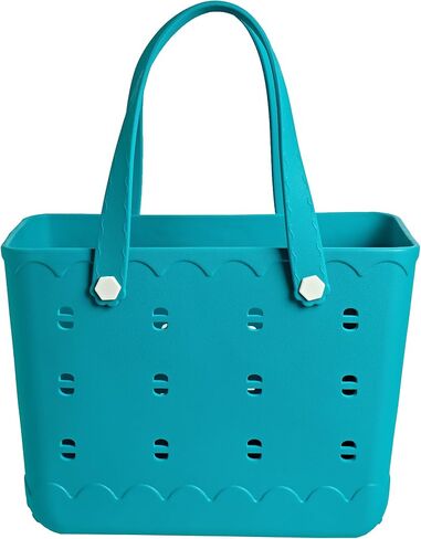 Waterproof Tote Bag for Beach, Pool, Boat.Lightweight Waterproof Washable Durable All Purpose Outdoor Tote Bag. in Saudi Arabia