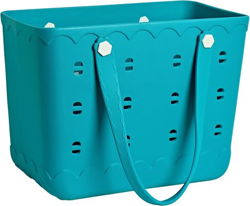 Waterproof Tote Bag for Beach, Pool, Boat.Lightweight Waterproof Washable Durable All Purpose Outdoor Tote Bag. in Saudi Arabia