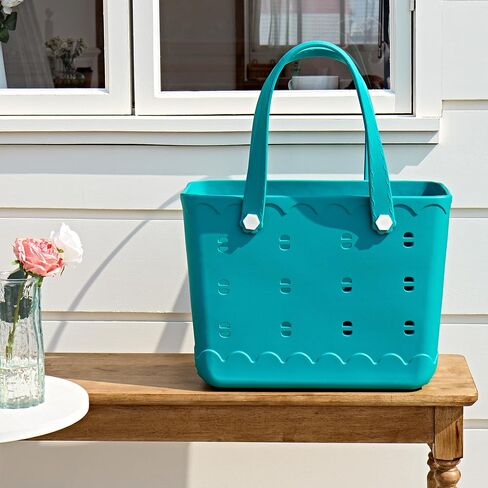 Waterproof Tote Bag for Beach, Pool, Boat.Lightweight Waterproof Washable Durable All Purpose Outdoor Tote Bag. in Saudi Arabia