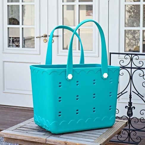 Waterproof Tote Bag for Beach, Pool, Boat.Lightweight Waterproof Washable Durable All Purpose Outdoor Tote Bag. in Saudi Arabia