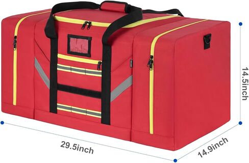 Firefighter Duffle Bag, Large Gear Storage Bag, Firefighter Gear Bag with Shoulder Strap in Kuwait