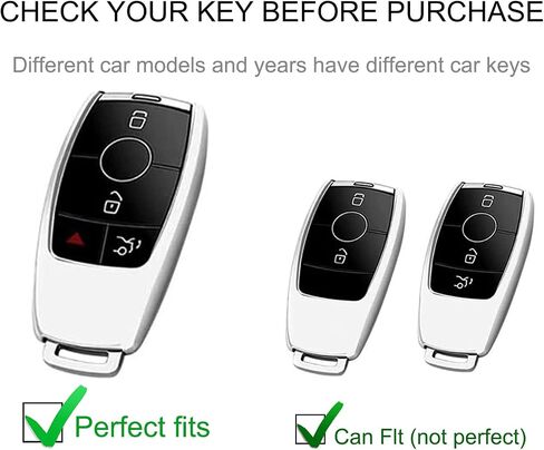 لغطاء Toyota Key Fob مع سلسلة مفاتيح Toyota ، Car Key Fob Case متوافق مع Toyota 2018-2022 Camry Rav4 Highlander Avalon C-HR Prius Corolla GT86 Smart Key Protector حامل in Kuwait