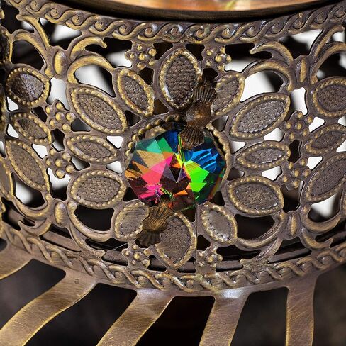 Attar Mist Carousel Electric Incense Burner - Metalic Bakhoor Burner Holder | Oud Frankincense Resin Burner (Mabkhara) | for Office & Home Decor | Ideal for Yoga, Spa & Aromatherapy (Silver) in Saudi Arabia