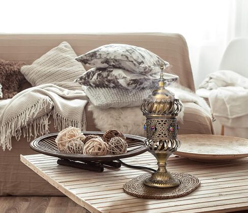 Attar Mist Carousel Electric Incense Burner - Metalic Bakhoor Burner Holder | Oud Frankincense Resin Burner (Mabkhara) | for Office & Home Decor | Ideal for Yoga, Spa & Aromatherapy (Silver) in Saudi Arabia