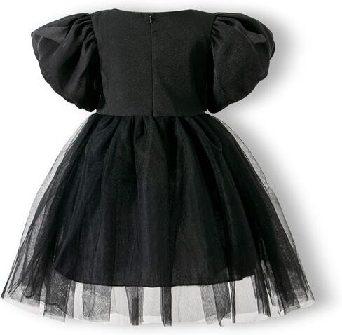 Tutu.kk Toddler Girls Casual Dress Puff Sleeve A-Line Swing Flared Party Birthday Formal Dresses in Kuwait